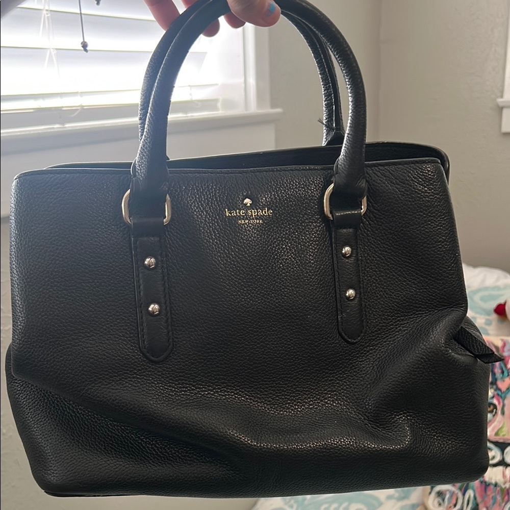 Kate Spade Black Leather Handbag